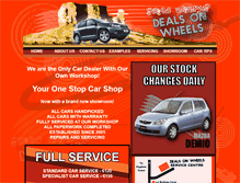 Tablet Screenshot of dealsonwheelscy.com
